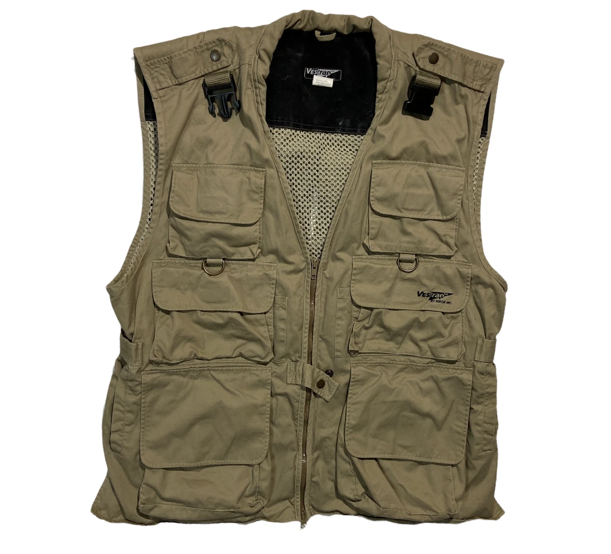 Mens vest with lots of pockets sale