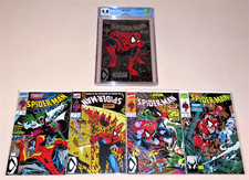 Spider-Man #1 Silver Variant, CGC 9.8 "Torment"; the COMPLETE set #1-#5!  MT/NM!