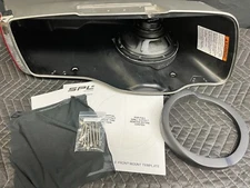 8" Front Harley Saddlebag Speaker Mounting Ring Adapters w/CLOTH 2014-2023