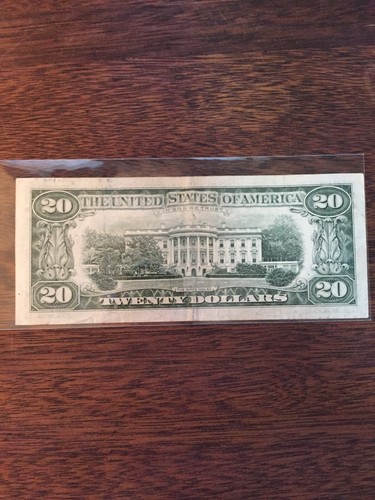 1988A 20 DOLLAR BILL-SMALL FACE FEDERAL RESERVE NOTE-SAN FRANCISCO DISTRICT L #4 - Picture 4 of 6