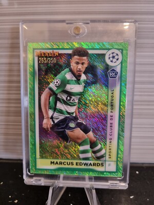 Topps Merlin Chrome 2022/23 Marcus Edwards # /350 Sporting Lisbon #126