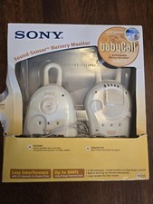 Vintage Sony BabyCall NTM-910 Baby Monitor Receiver  Transmitter w/Power Cords