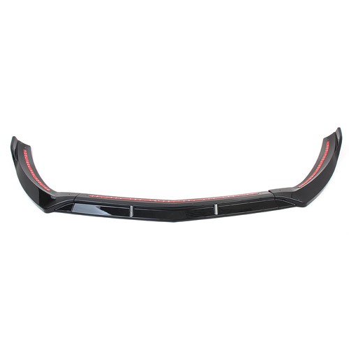 Front Bumper Lips Cover Trim Fit Mercedes Benz 2018+ Auto Glossy Black - Picture 5 of 13