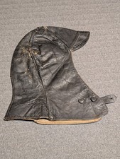 Named Pre-WWII German Leather Flight Cap, Helmet, Hat