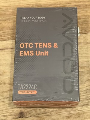 AVCOO 3 I 1 OTC TENS And EMS Unit Kit 24 Programs Steady Current  Model TA2224C