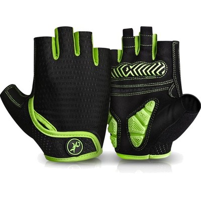 Fahrradhandschuhe Herren Damen Sommer rutschfest Gel Sporthandschuhe Halbfinger