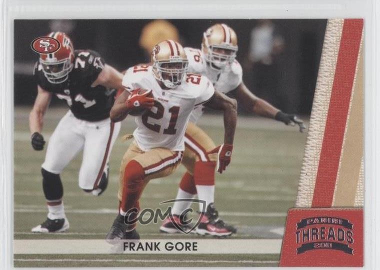 2011 Panini Threads Frank Gore #125 5wg