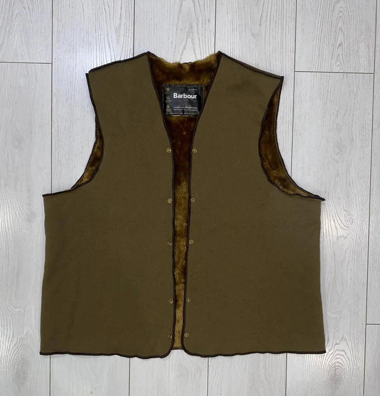 Barbour Men's Warm Pile Press Acrylic Lining Vest For Jacket England C48 XL/XXL
Opens in a new windo