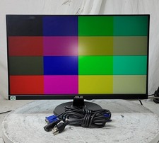 ASUS va24d va24dq LCD Monitor 24" VGA HDMI DP Grade B With Base/Stand