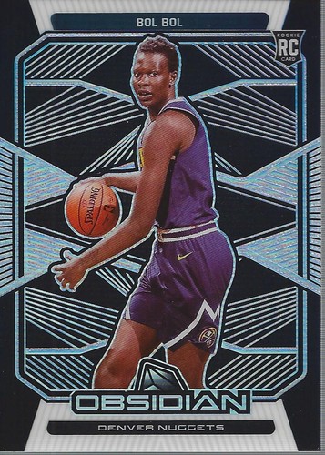 2019 Panini Obsidian Bol Bol [White Pulsar Electric Etch] #170 card