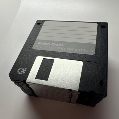 RadioShack 3½-in. Floppy Disks MS-DOS Preformatted Blank Media Lot