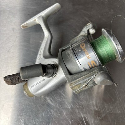 Vintage Zebco Quantum Snapshot SS4 Spinning Fishing Reel | Works NEEDS CLEANING