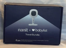 Nanit x Babylist 6pc Travel Bundle N322BLULT Nanit Pro Camera Case & Pads