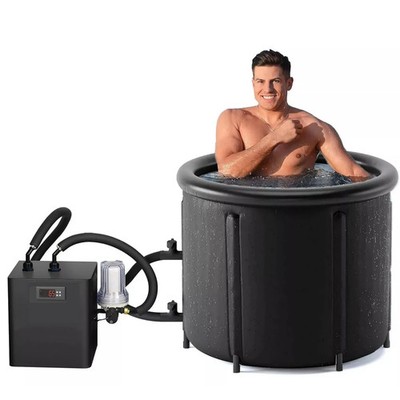 1/3HP Water Chiller Ice Bath Chiller Cold Plunge Chiller Chiller & Tub with Pod