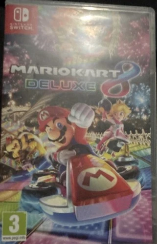 New ListingNintendo Mario Kart 8 Deluxe Multiplayer Racing Game Nintendo Switch PAL Manual