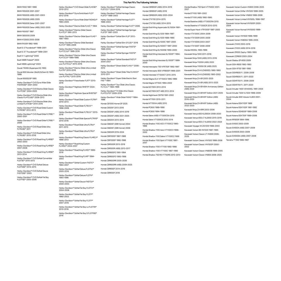 Sellos de horquilla Tusk para KAWASAKI Ninja ZX-6R edición KRT ABS 2016-2020,2022 Foto 4 de 4