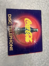 1995 Vintage Coca-Cola Blinking Disc Telephone