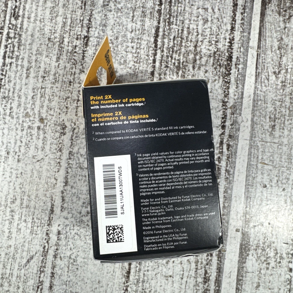 Genuine Kodak Verité 5 XL Black/Color Ink Cartridges Combo Pack  - Image 4 of 4