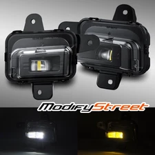 For  2022-2025 GMC Serria 1500 DoubleTap Dual Color Projector LED Fog Lights