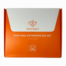 MODELONES Poly Nail Extension Gel Set 12 Colo...