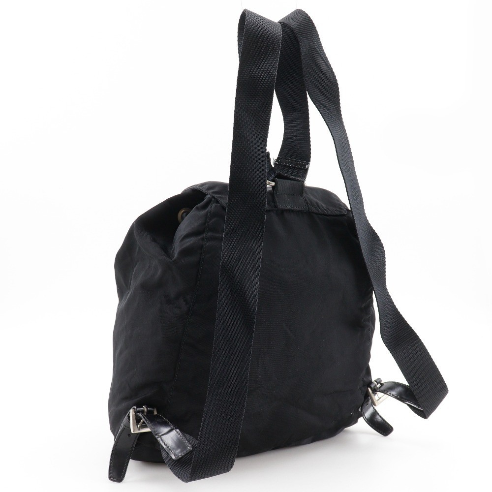 PRADA Backpack Daypack Nylon Black Women s I201525060 Used from japan thumbnail 3