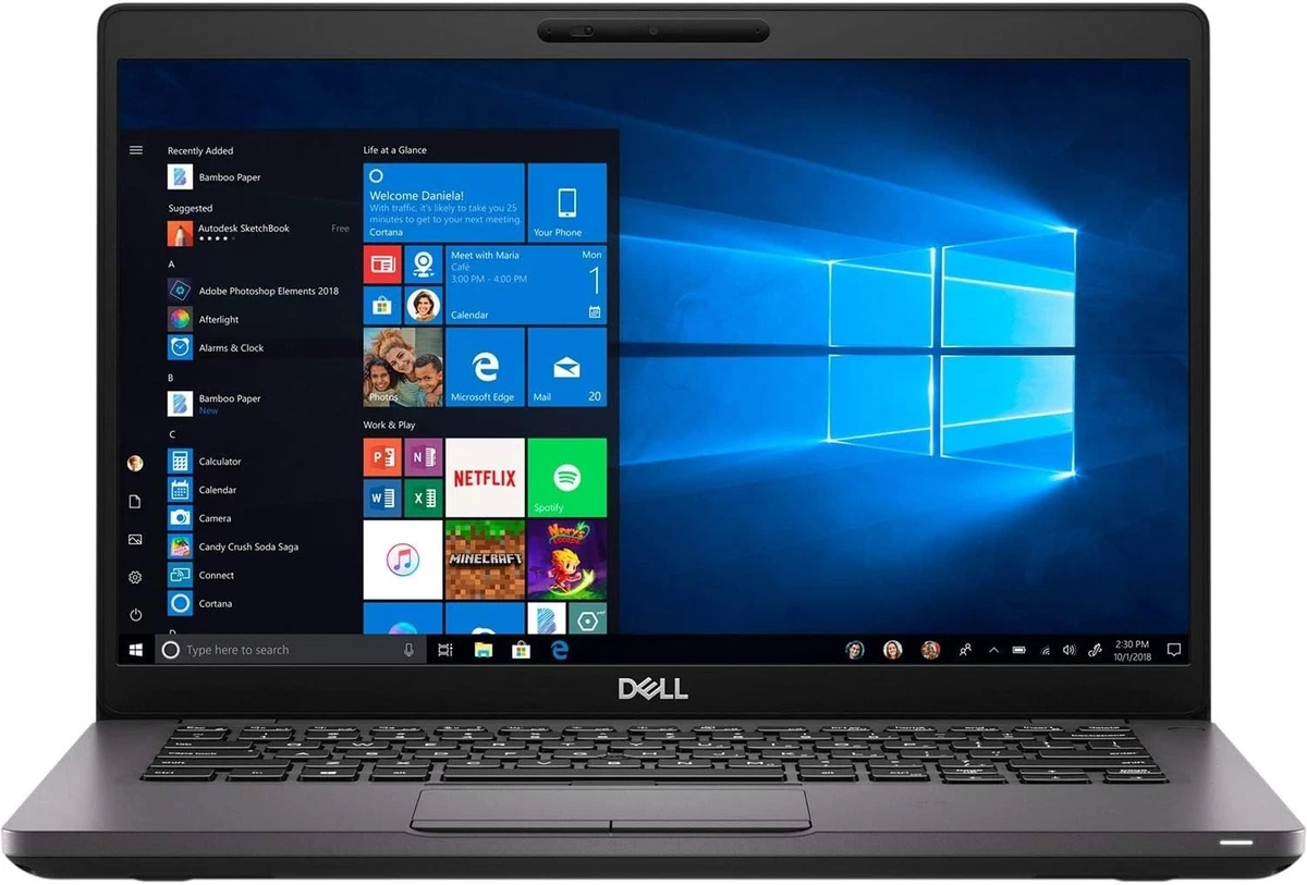 Dell Intel Core i5 8th Gen. PC Laptops & Netbooks 256 GB SSD
