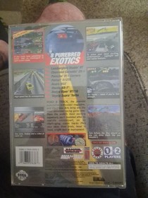 Sega Saturn road and track presents need for speed in  case with owner's manual