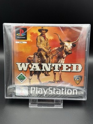 Wanted, PS1, Sony PlayStation 1, NEU