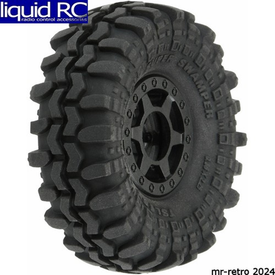 #ad #ad Pro Line 1021410 1 24 Super Swamper F R 1.0 Tires Mtd 7mm Blk 4 $24.99