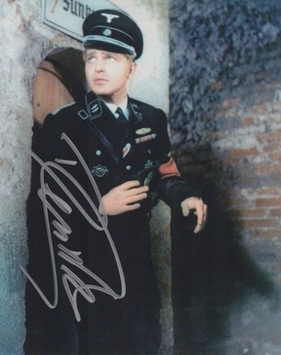 Where Eagles Dare Kult Kriegsfilm 8x10 Foto signiert von Schauspieler Derren Nesbitt