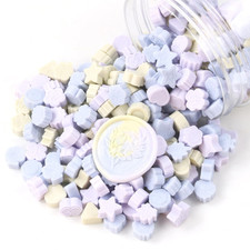 200Pcs Premium Different Shapes and Patterns Sealing Beads for Wax Seal Stamp, G