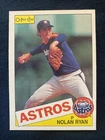 1985 O-Pee-Chee #63 Nolan Ryan Houston Astros/Near Mint