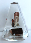 Vintage Hand Carved Painted Road Runner Lucite/acrylic Unique Canada Paperweight — photo 2