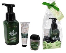 Bath Body Aromatherapy Hand Gift Bag Set Eucalyptus Spearmint Soap Cleaner Cream