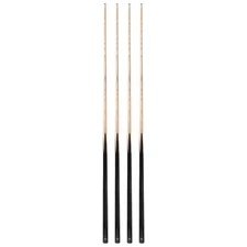 58" one Piece Pool cue Stick with 13mm Hight qualiy Leather tip,Best Hand Fee...