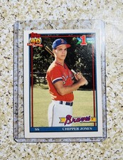 1991 Topps - Chipper Jones #333 ( (Rookie Card ) (mint condition)
