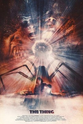 The Thing (1982) Movie Poster, Fan gift