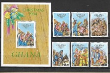 Ghana Weihnachten 1984 postfrisch MNH
