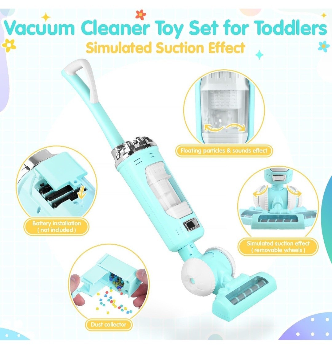  kids Vacuum Cleaner Toy for Kids Vacuum Cleaner for Kids To