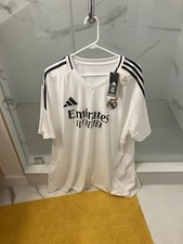 Real Madrid Emirates   Adidas white  soccer jersey adult men's 3XL XXXL NWT NEW