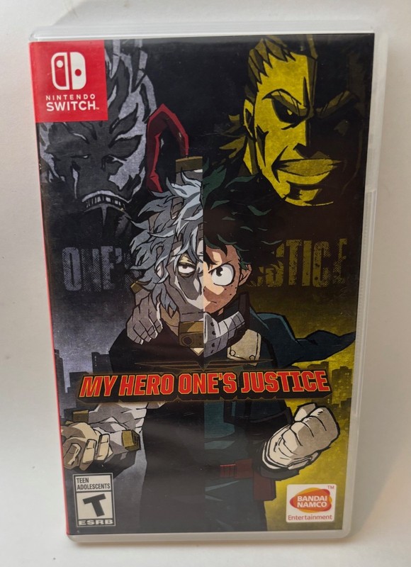 Replacement Case NO GAME - My Hero One’s Justice Nintendo Switch