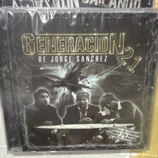 Jorge Sanchez Generacion 21 Cumbia Album CD A & M Studios Spanish Jewel Case