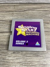 Singing Starz Video Karaoke Machine Cartridge Volume 3 Jakks Pacific