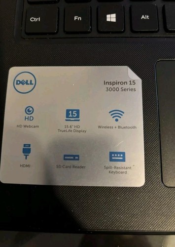 DELL Inspiron 15 3000 15.6" FHD (core I3 3500U, 8GB RAM, 256GB SSD) Laptop - Picture 4 of 7