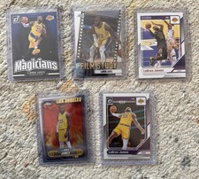 LeBron James Lakers Insert Card Lot Optic Donruss Marvels Film Study Grade🔥