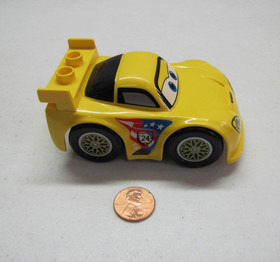LEGO DUPLO JEFF GORVETTE CAR VEHICLE from DISNEY Pixar Movie Cars Set #6133 #4