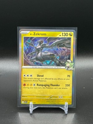 N's Zekrom Holo Rare ME: Ascended Heroes 155/217 NM