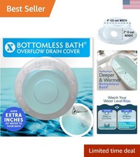 Bottomless Bath  Overflow Drain Cover for Tub  Best Gifts for Mom, Spa  Ba...