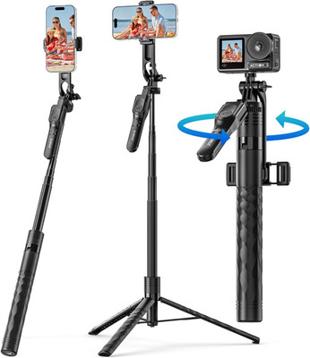 ORICO 69'' Phone Tripod, Selfie Stick Tripod for Iphone with Wireless Remote Cont