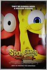 Spongebob Search For Squarepants original DS movie poster 27x40 2025 Final MINT